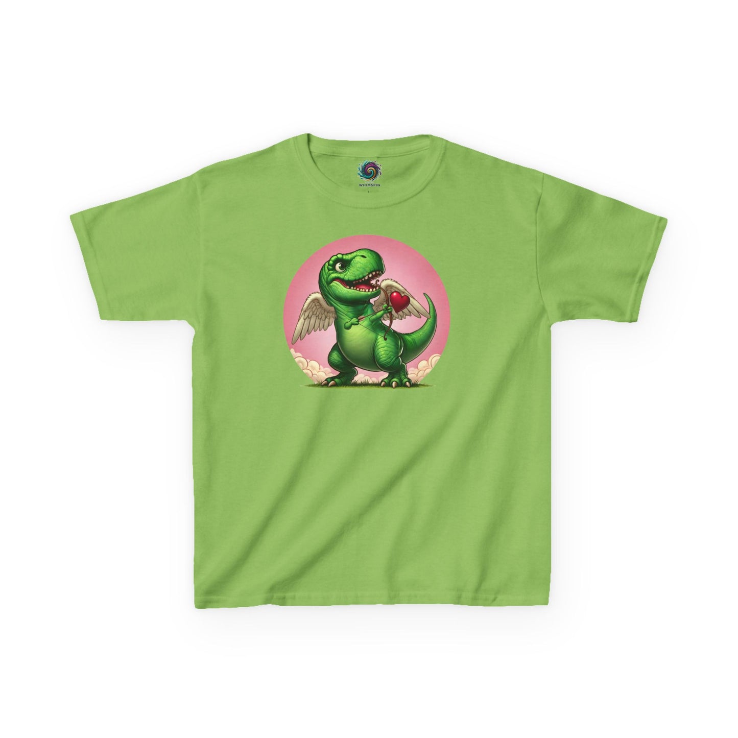 Cupidsaurus Rex Kids T-Shirt – Cute Dinosaur Valentine’s Day Tee for Kids