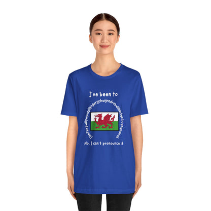 Llanfairpwllgwyngyllgogerychwyrndrobwllllantysiliogogogoch T-Shirt – Funny Wales Travel Merch
