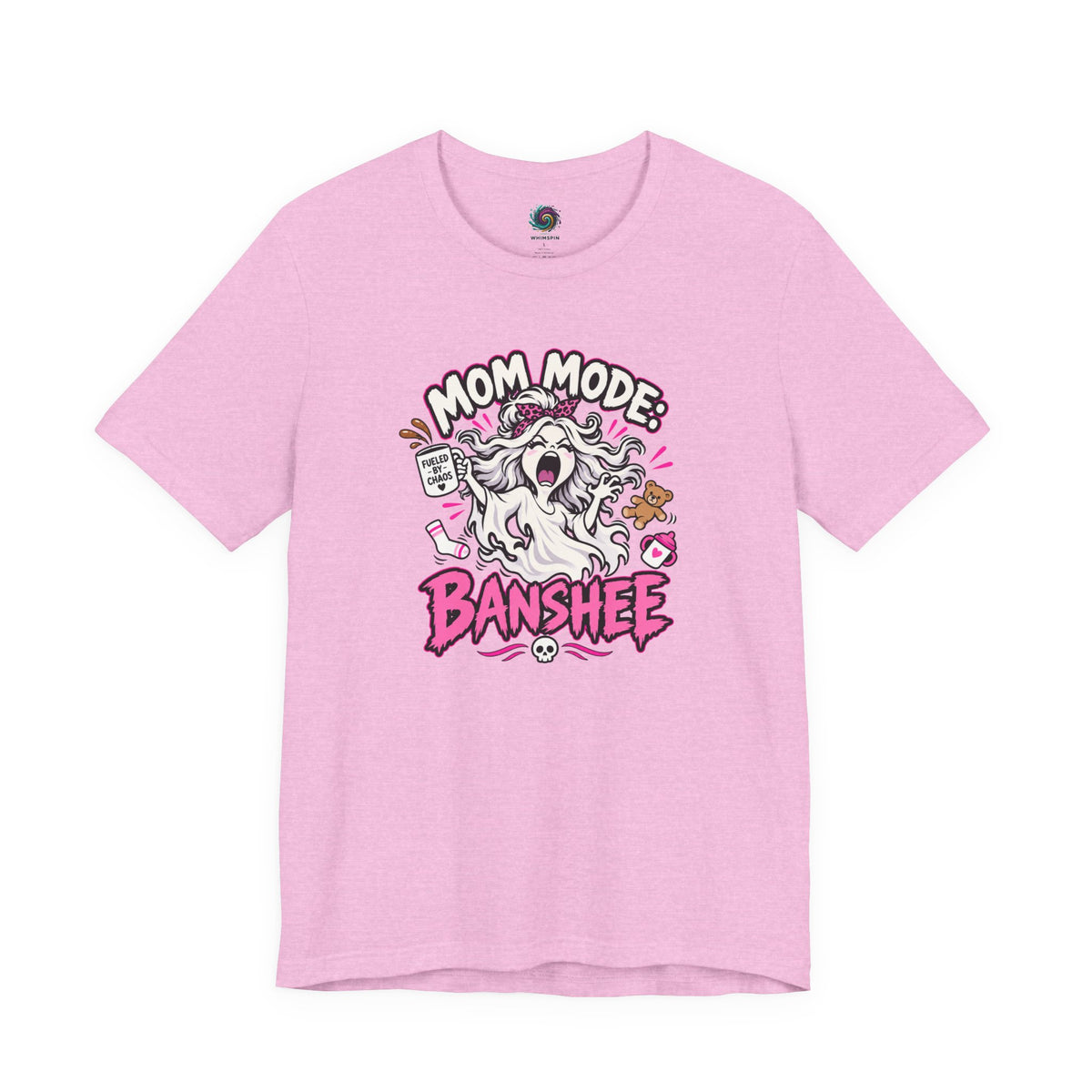 Mom Mode Banshee T-Shirt – Funny Chaotic Mom Halloween Tee
