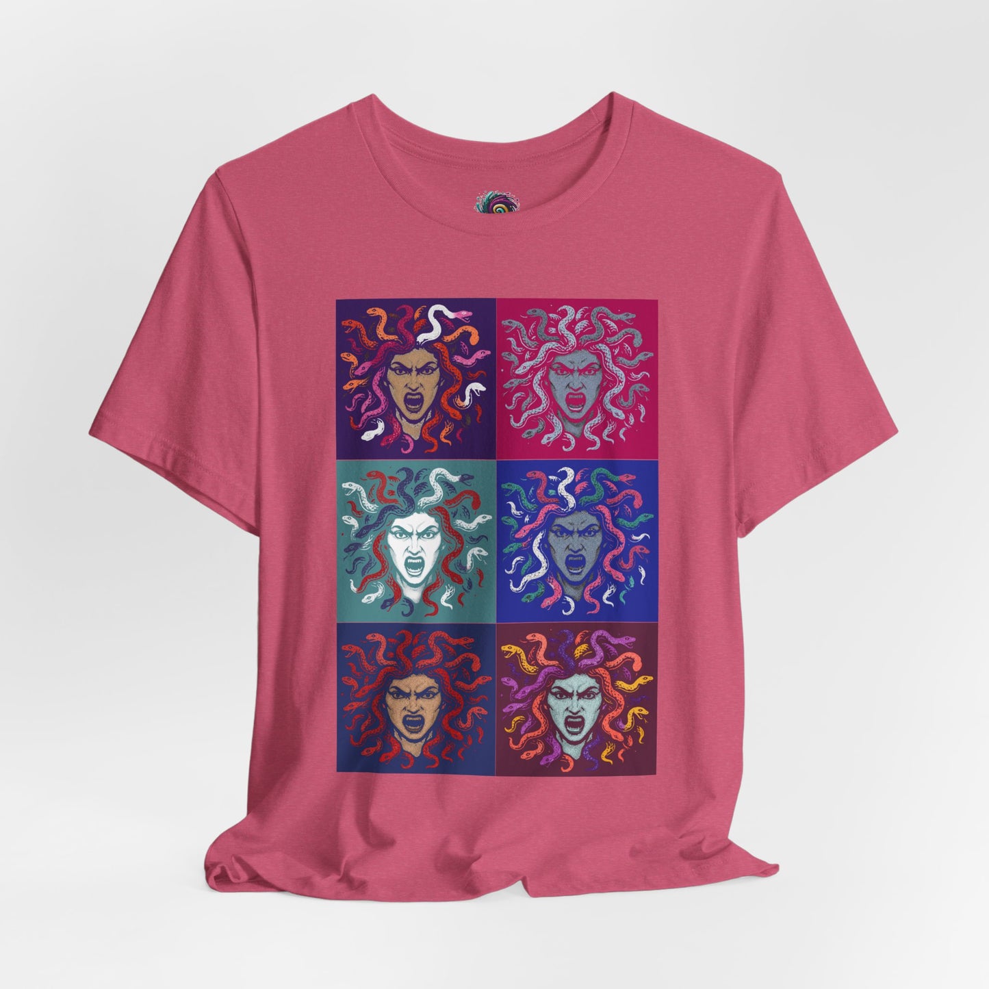 The Female Gaze Medusa T-Shirt – Feminist Pop Art Tee