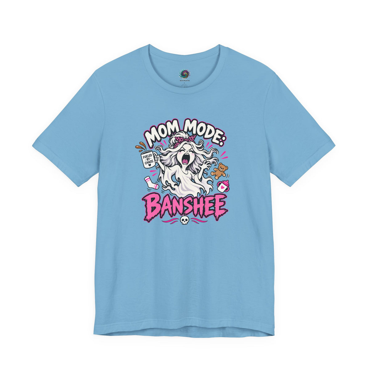 Mom Mode Banshee T-Shirt – Funny Chaotic Mom Halloween Tee