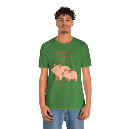 Brother May I Have Some Oats T-Shirt – Funny Viral Pig Meme Tee