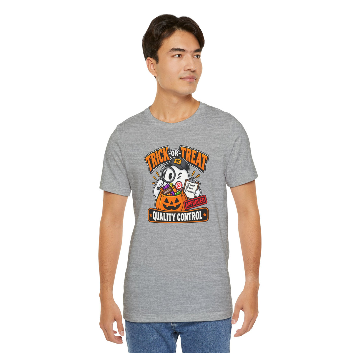 Trick-or-Treat Quality Control T-Shirt – Funny Halloween Candy Tee