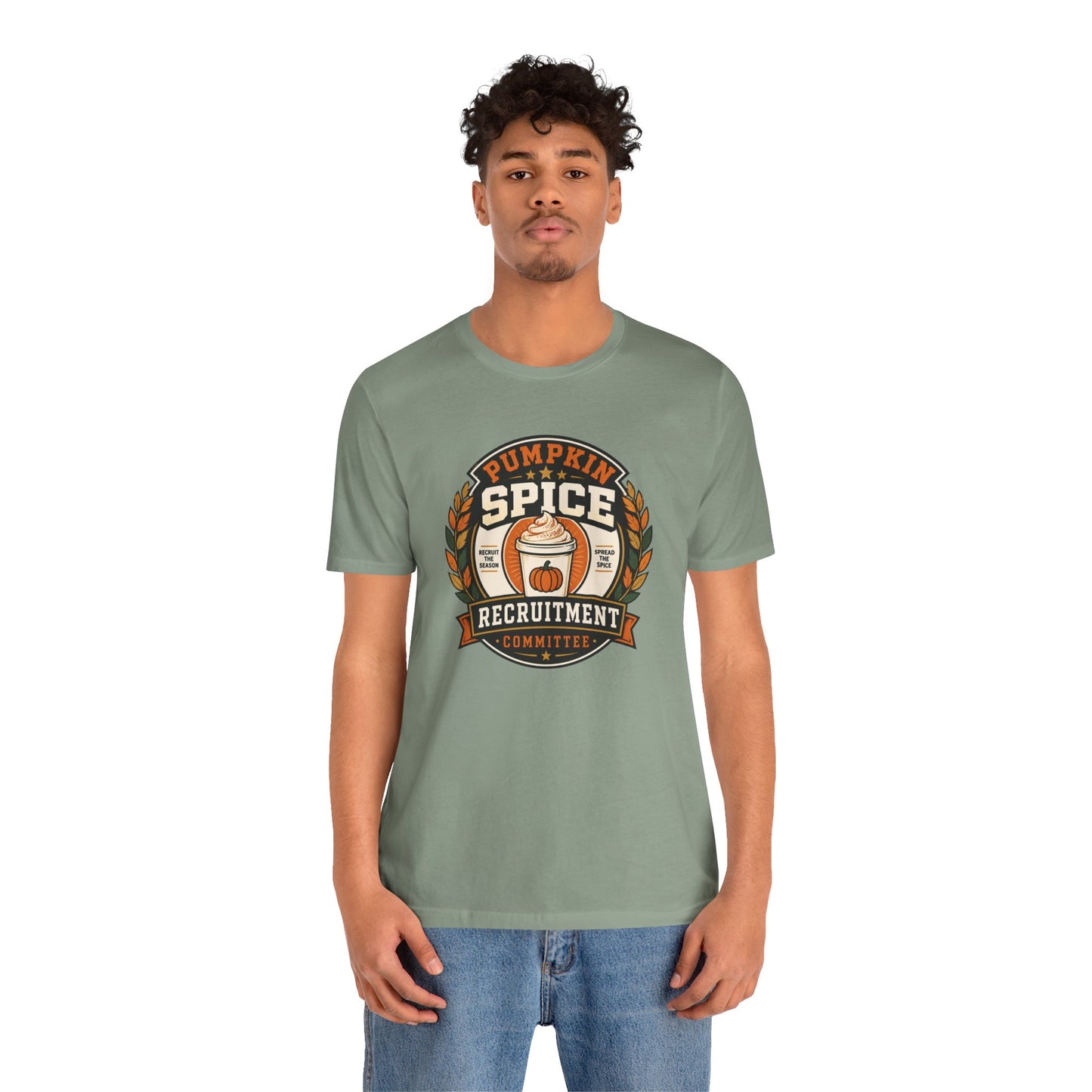 Pumpkin Spice Recruitment Committee T-Shirt – Funny Fall Tee
