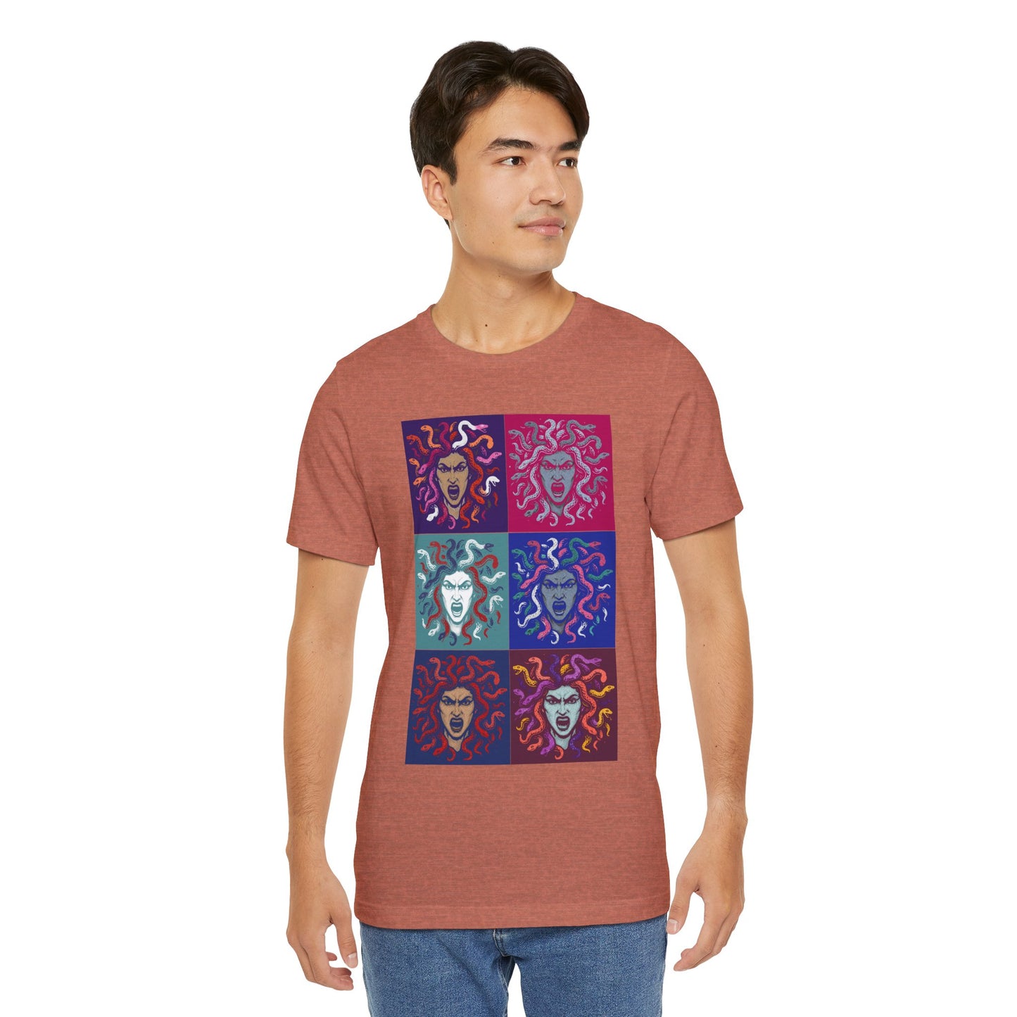The Female Gaze Medusa T-Shirt – Feminist Pop Art Tee