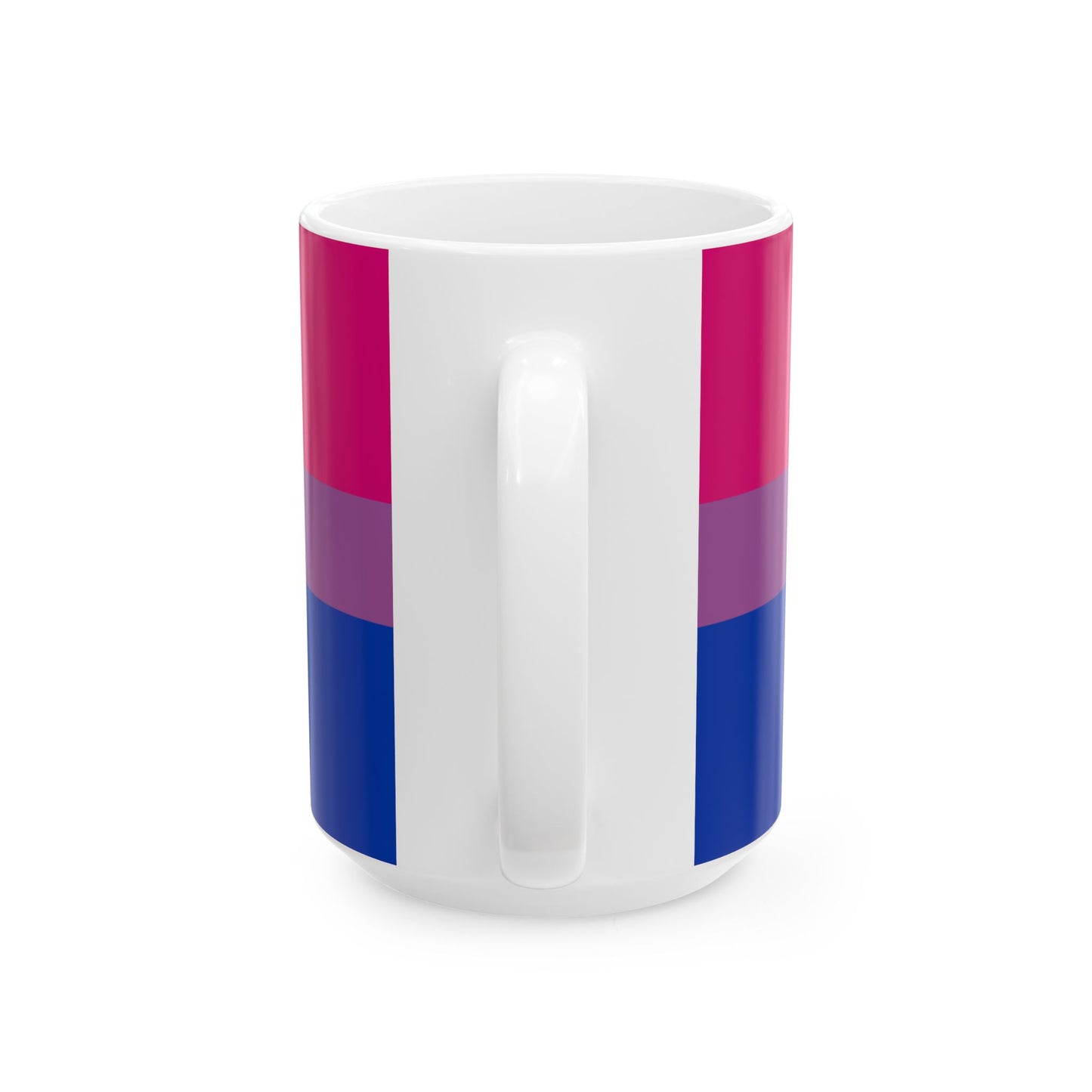 Bisexual Pride Flag Mug – Magenta, Lavender & Blue LGBTQ+ Ceramic Cup