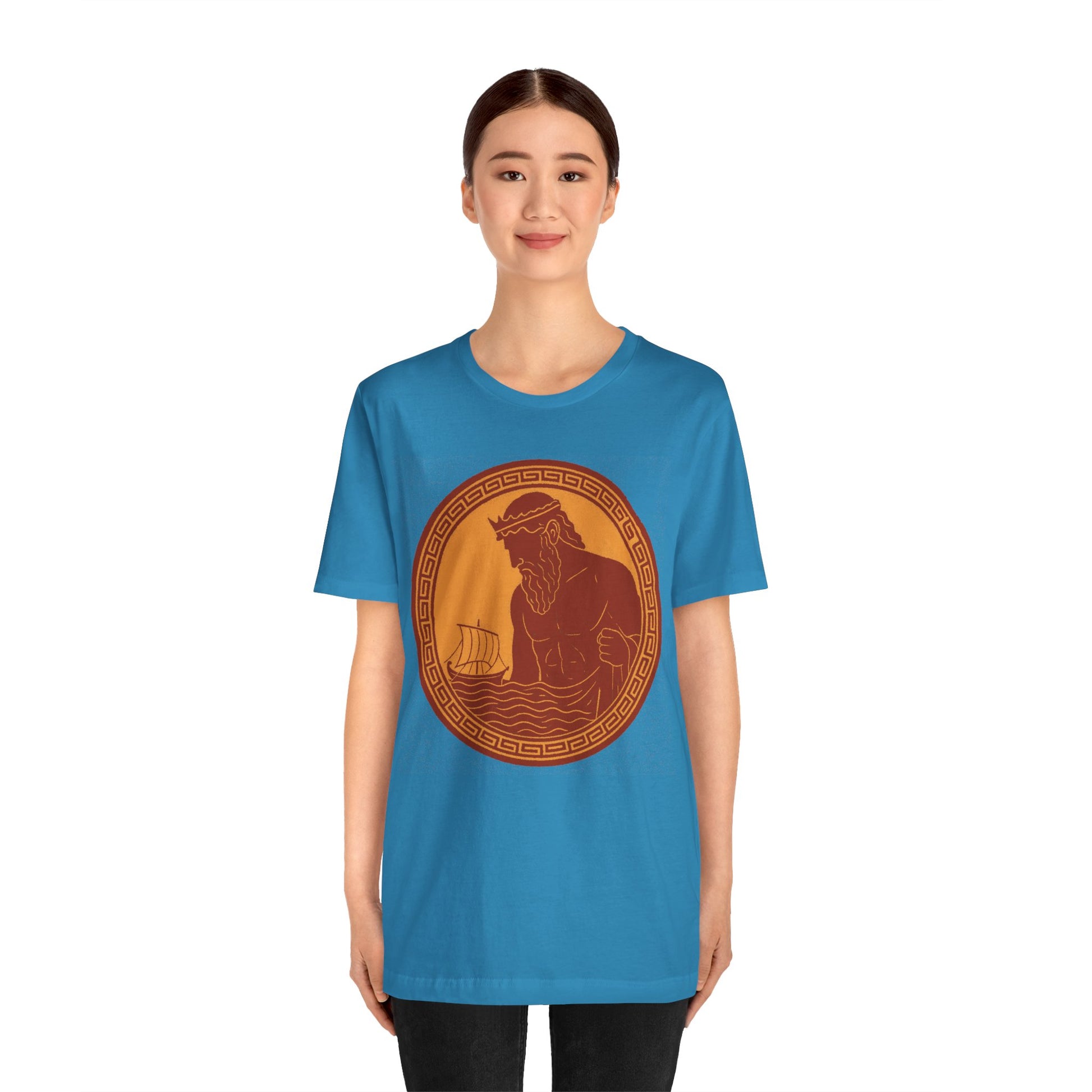 Poseidon Epic T-Shirt – Greek Mythology Ocean God Tee - WhimSpin - https://whimspin.com