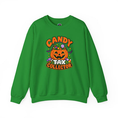 Candy Tax Collector Sweatshirt – Funny Halloween Parent Crewneck