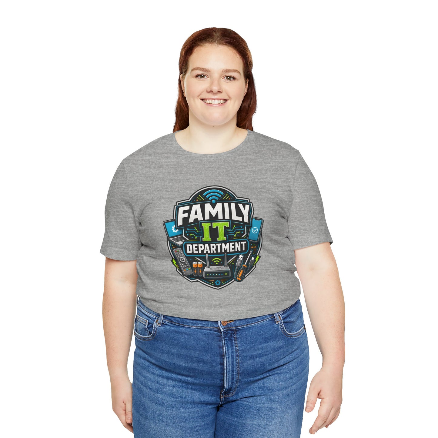 Family IT Department T-Shirt – Funny Household Tech Support Tee