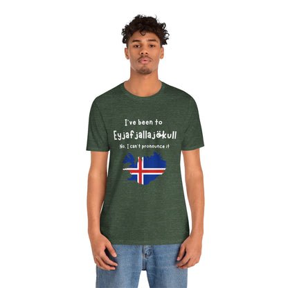 Eyjafjallajökull T-Shirt – Funny Iceland Volcano Travel Merch