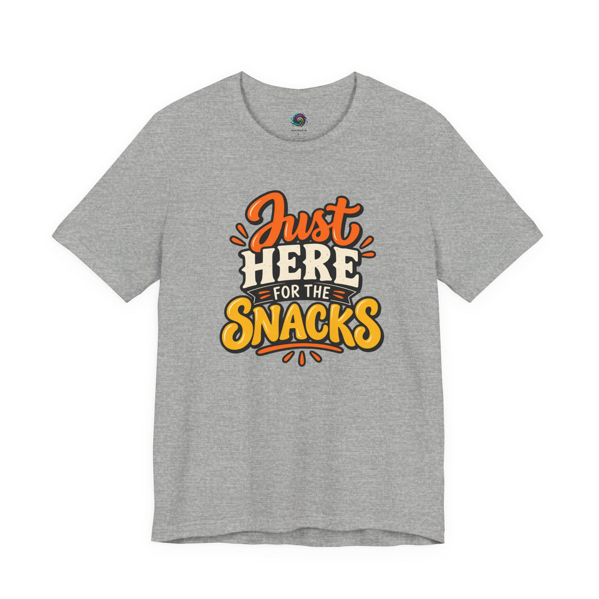 Just Here for the Snacks T-Shirt – Funny Halloween Foodie Tee