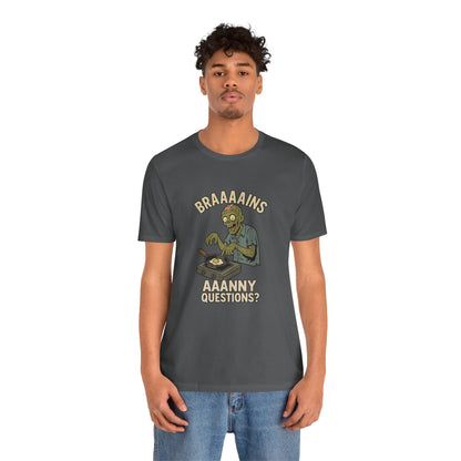 Zombie Brains on Drugs T-Shirt – Funny Halloween Cooking Tee