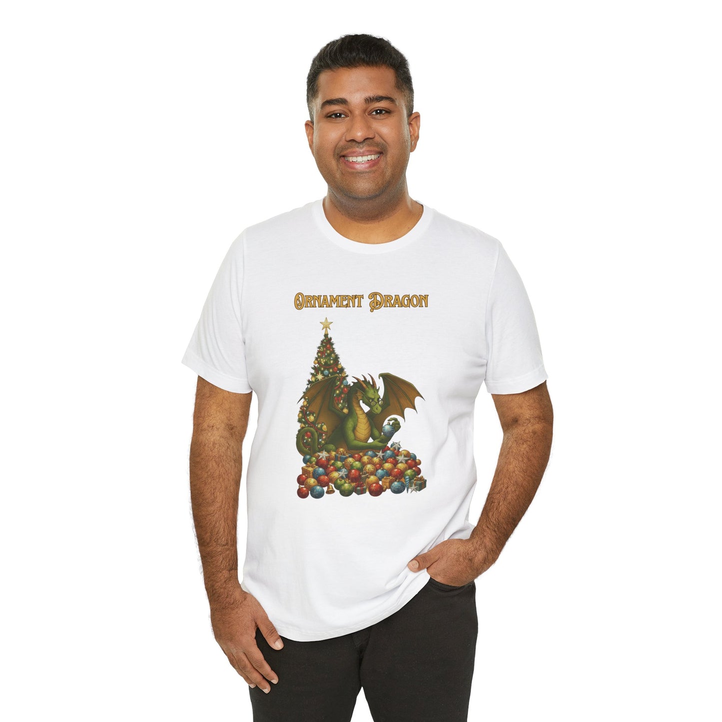 Ornament Dragon T-Shirt – Christmas Dragon Tee for Ornament Lovers