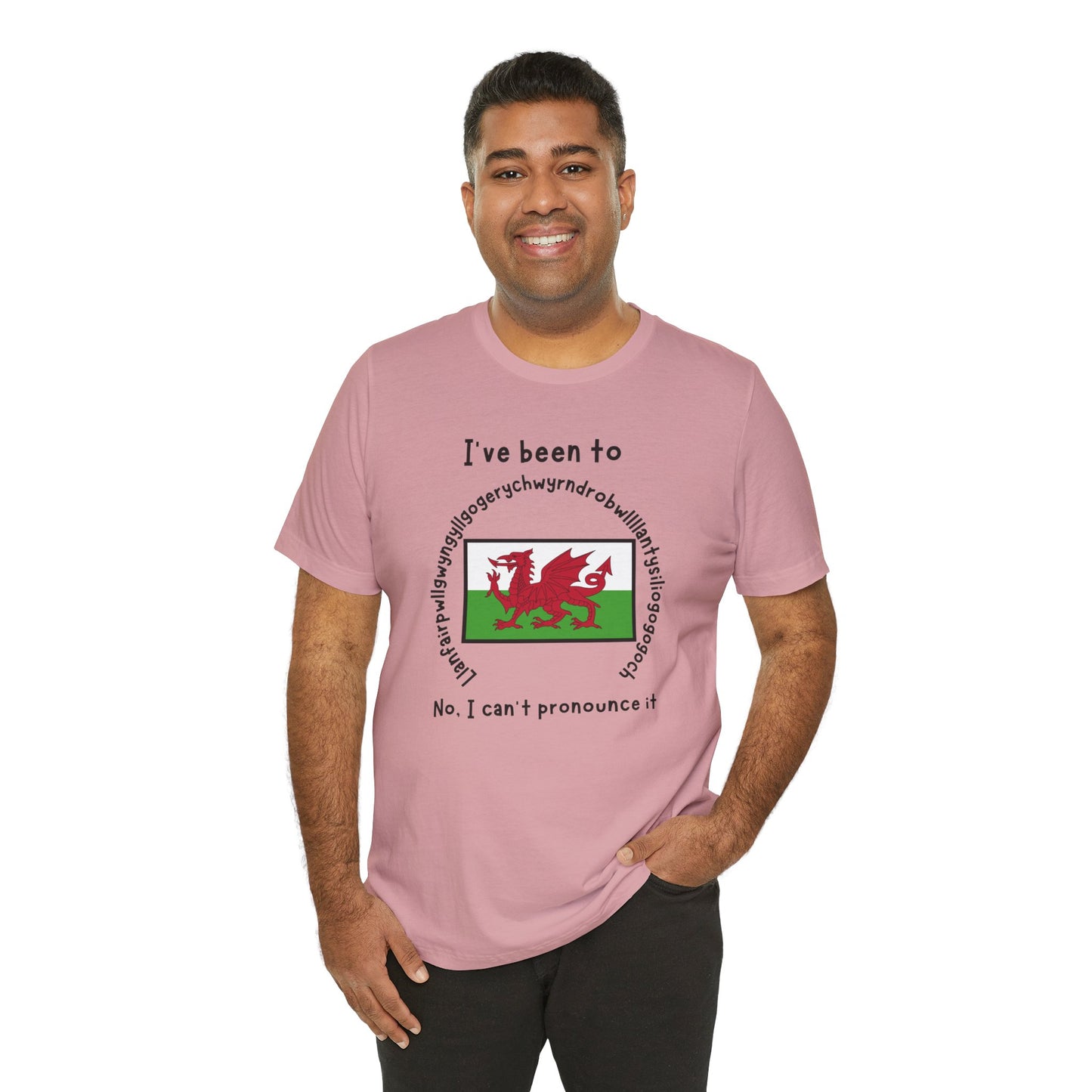 Llanfairpwllgwyngyllgogerychwyrndrobwllllantysiliogogogoch T-Shirt – Funny Wales Travel Merch