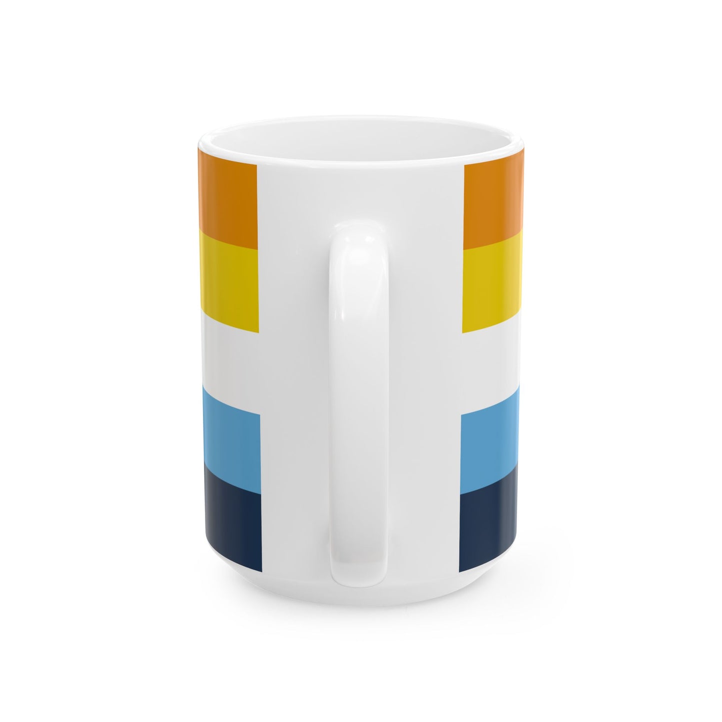 AroAce Pride Flag Mug – Aromantic Asexual LGBTQ+ Ceramic Cup