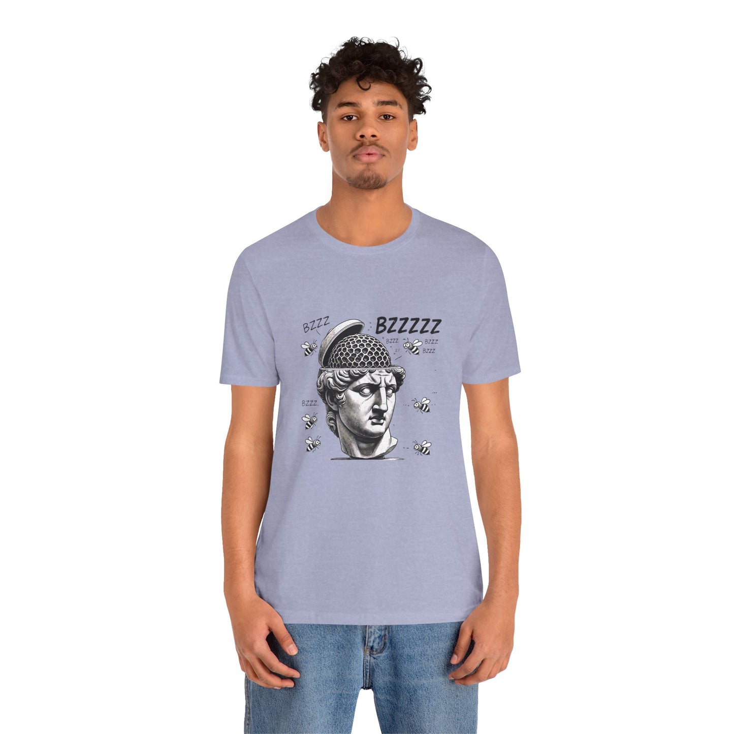 Hive Mind T-Shirt – Surreal Bee Group Think Parody Tee