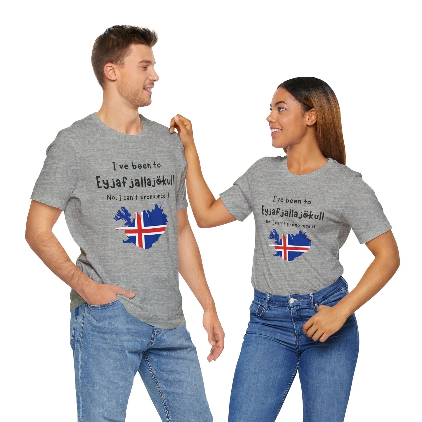 Eyjafjallajökull T-Shirt – Funny Iceland Volcano Travel Merch