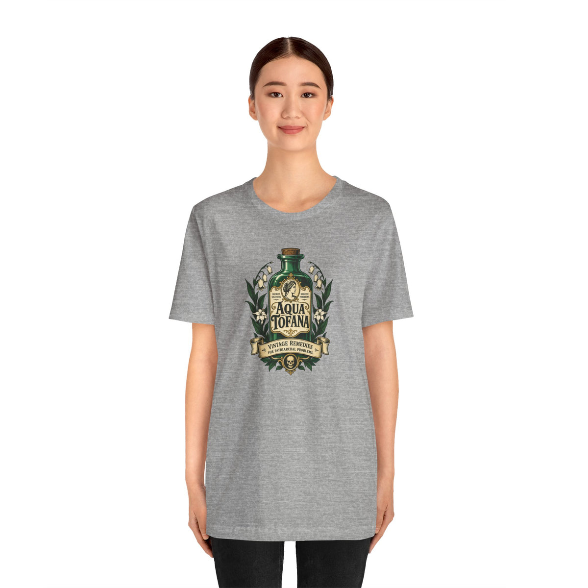 Aqua Tofana T-Shirt – Dark History Feminist Apothecary Tee