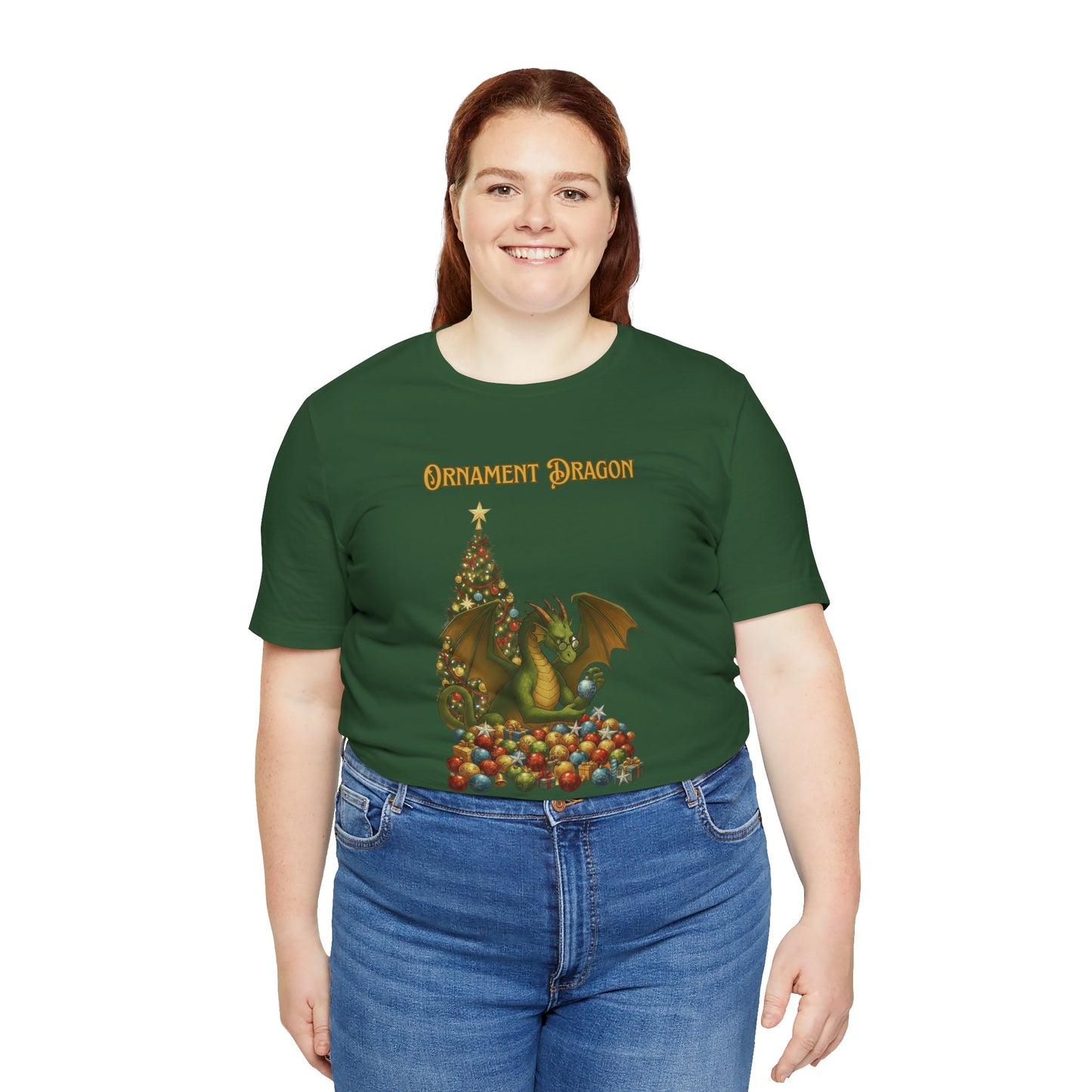 Ornament Dragon T-Shirt – Christmas Dragon Tee for Ornament Lovers