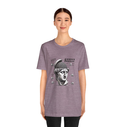 Hive Mind T-Shirt – Surreal Bee Group Think Parody Tee