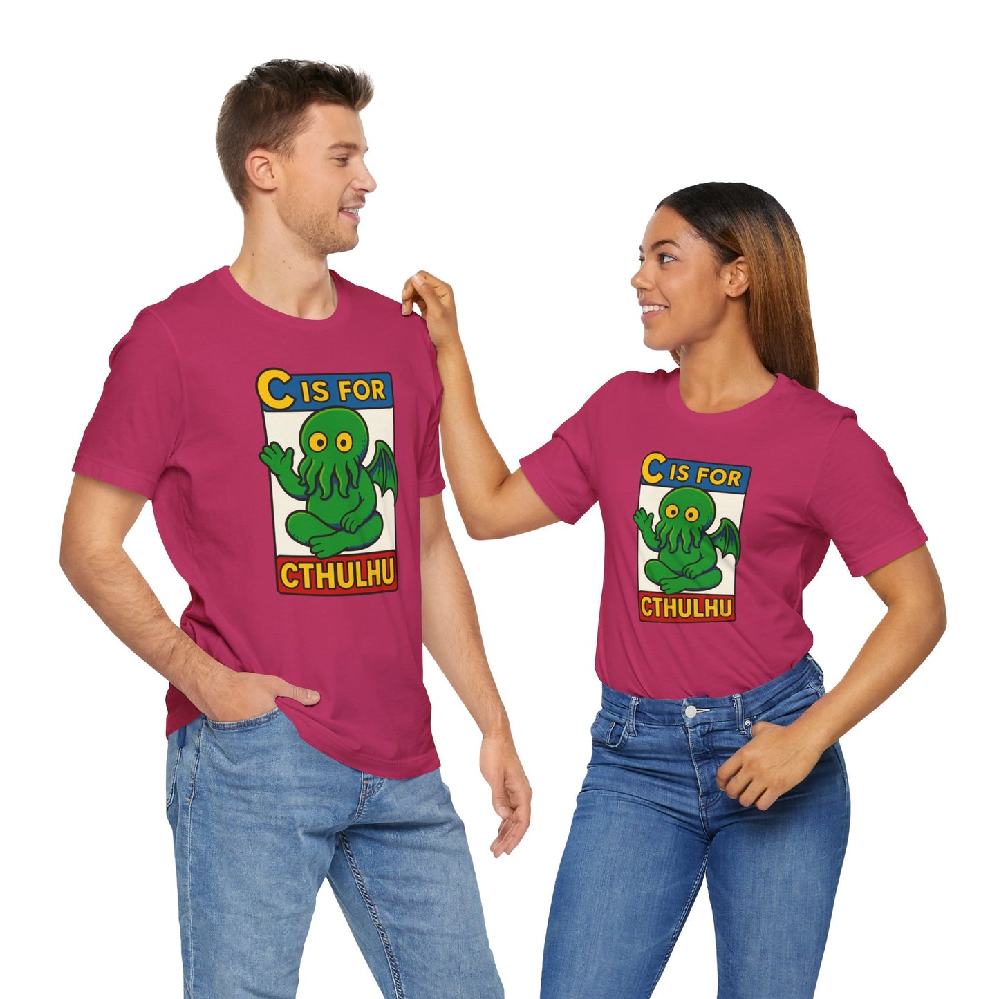 C is for Cthulhu Graphic Tee – Funny Cthulhu Shirt
