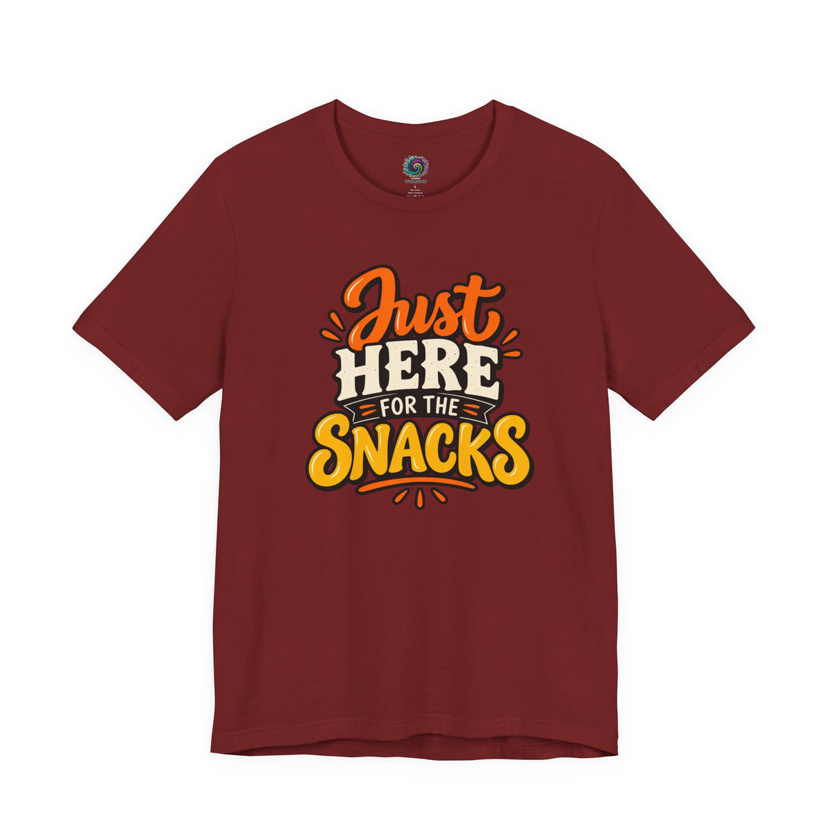 Just Here for the Snacks T-Shirt – Funny Halloween Foodie Tee