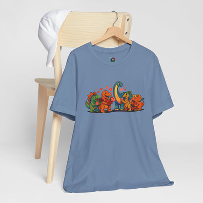 Dinosaur Valentines T-Shirt – Cute Dino Valentine’s Day Tee