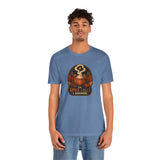 Blue T-shirt with center 