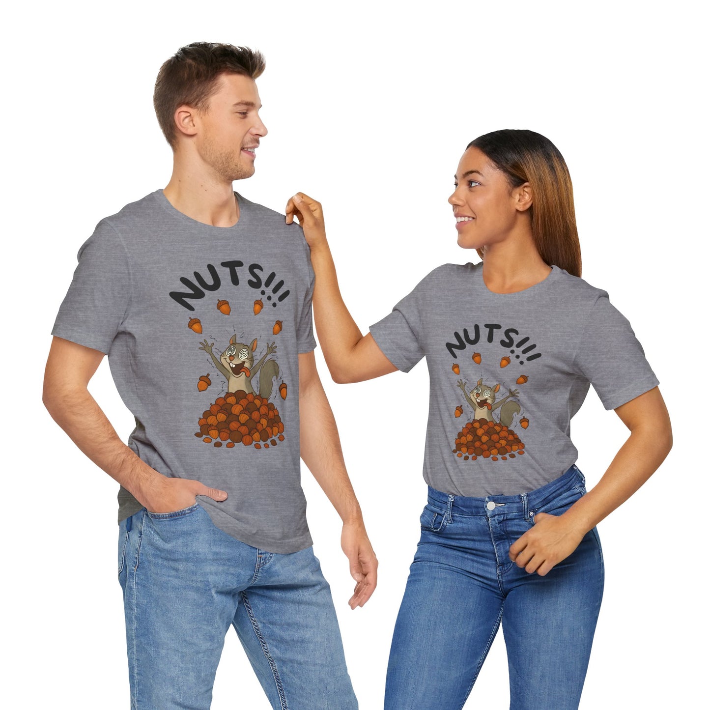 Crazy Squirrel Shirt – Funny Squirrel Nuts T-Shirt for Quirky Style