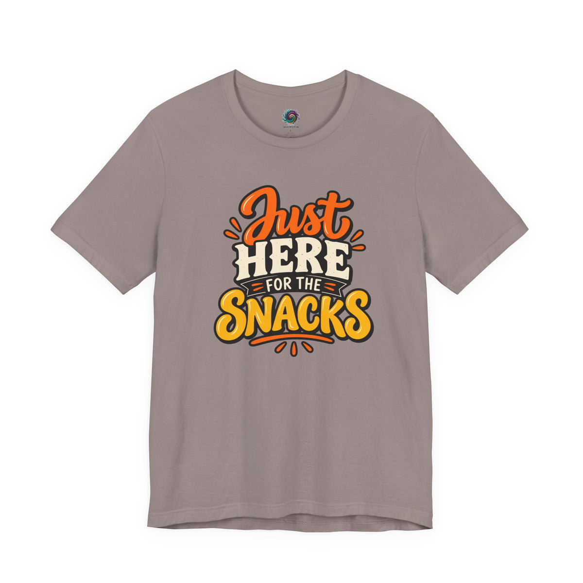 Just Here for the Snacks T-Shirt – Funny Halloween Foodie Tee