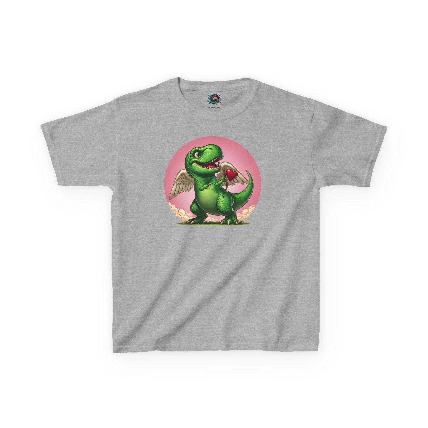 Cupidsaurus Rex Kids T-Shirt – Cute Dinosaur Valentine’s Day Tee for Kids