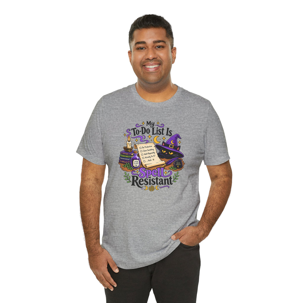 My To-Do List Is Spell Resistant T-Shirt – Funny Witchy ADHD Tee