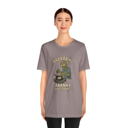 Zombie Brains on Drugs T-Shirt – Funny Halloween Cooking Tee