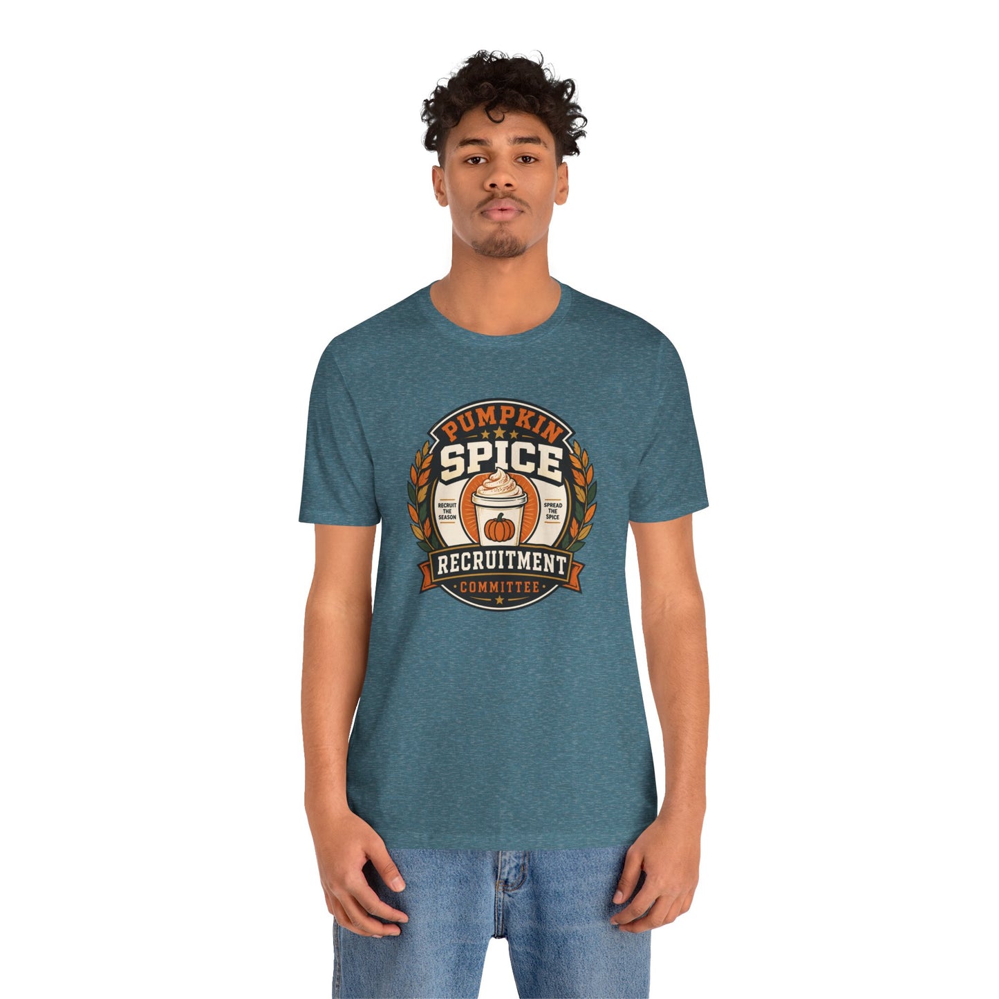 Pumpkin Spice Recruitment Committee T-Shirt – Funny Fall Tee