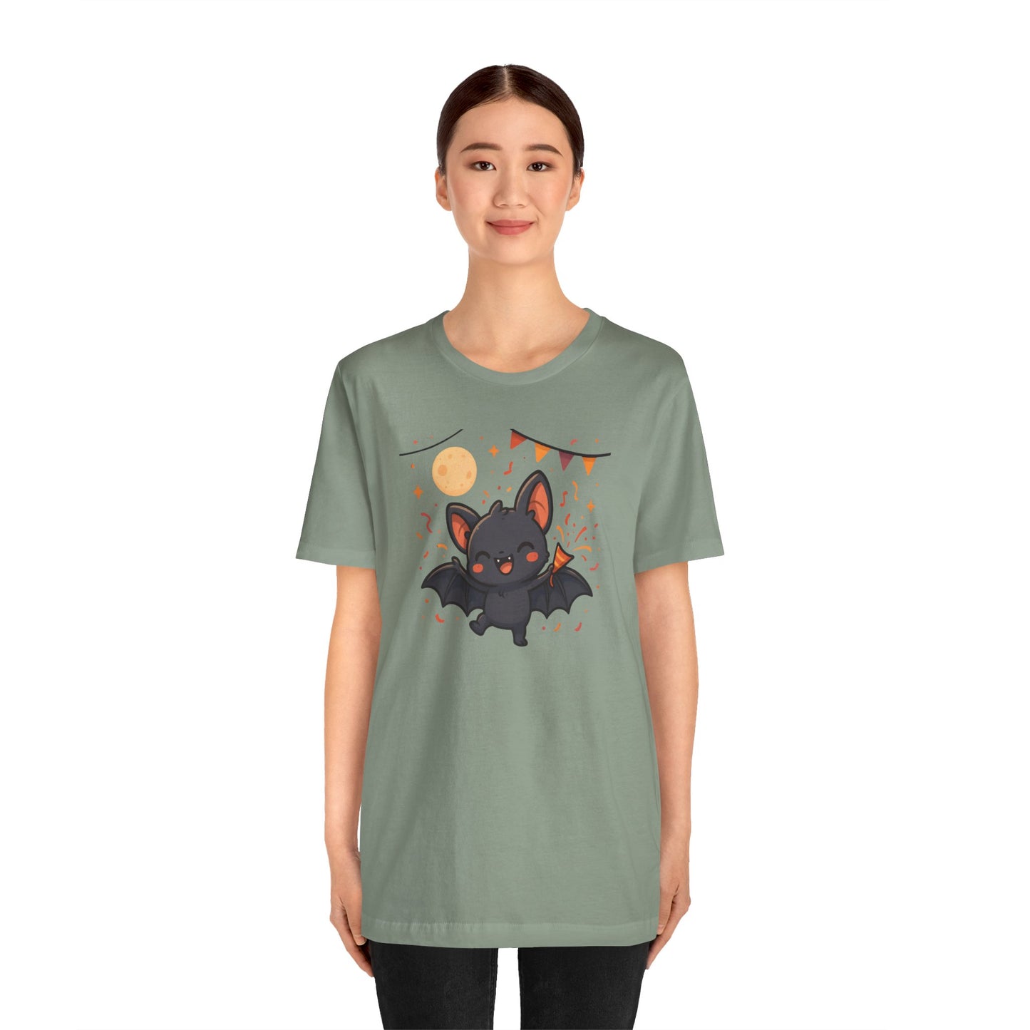 Chibi Bat T-Shirt – Cute Bat Chibi Halloween Shirt for All Ages