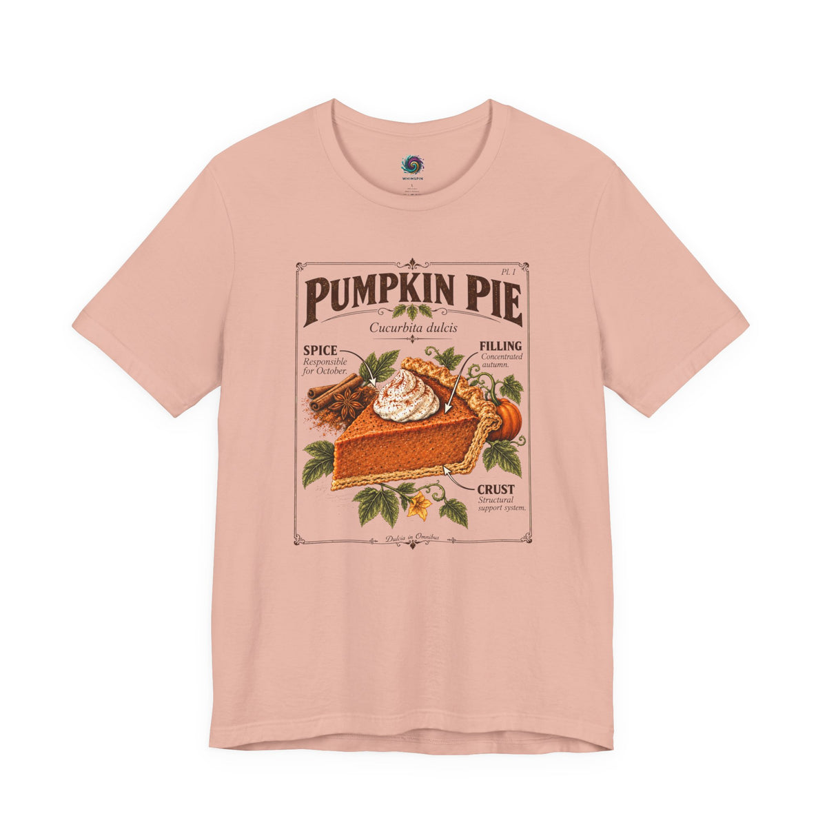 Pumpkin Pie Anatomy T-Shirt – Vintage Thanksgiving Fall Tee