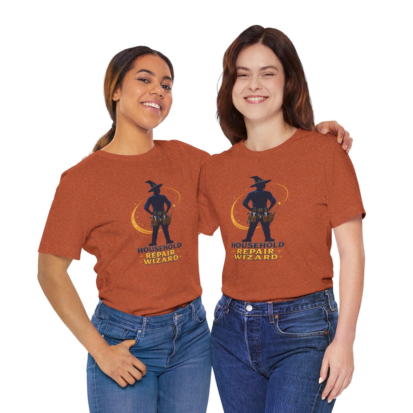 Household Repair Wizard T-Shirt – Funny Handy Dad Tee