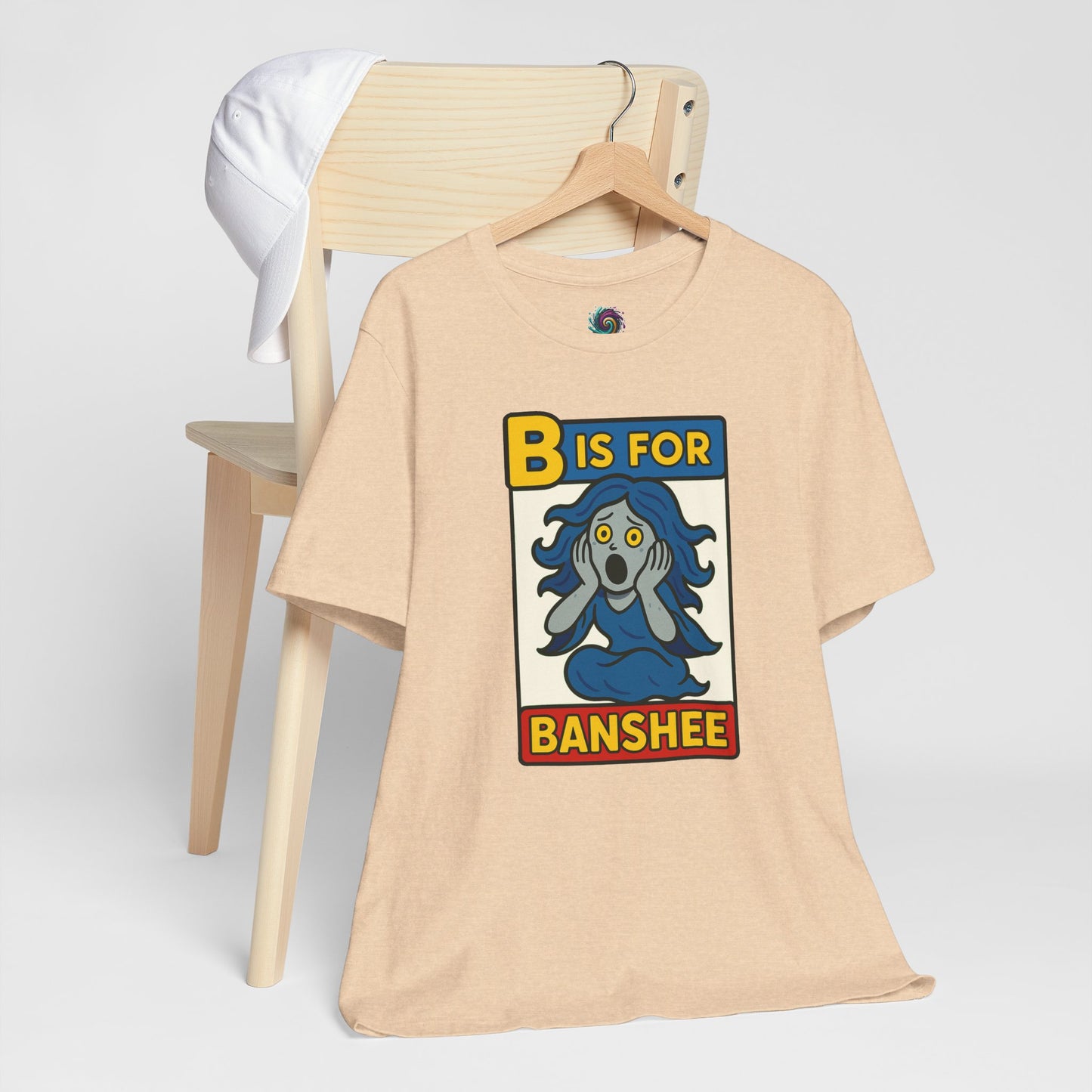 B is for Banshee T-Shirt – Funny Halloween Legend Alphabet Tee