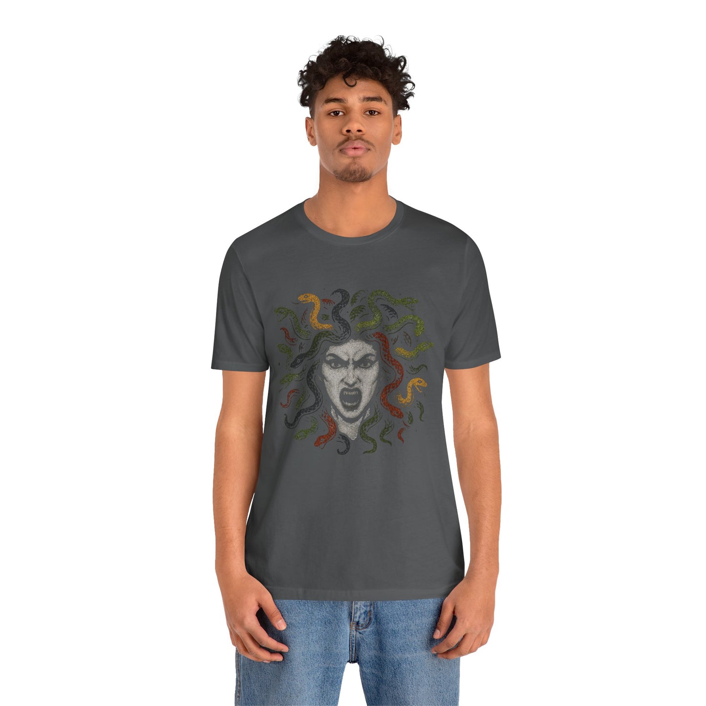 Medusa T-Shirt – Greek Mythology Gorgon Graphic Tee
