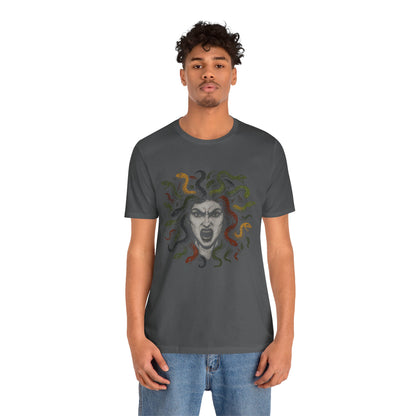 Medusa T-Shirt – Greek Mythology Gorgon Graphic Tee