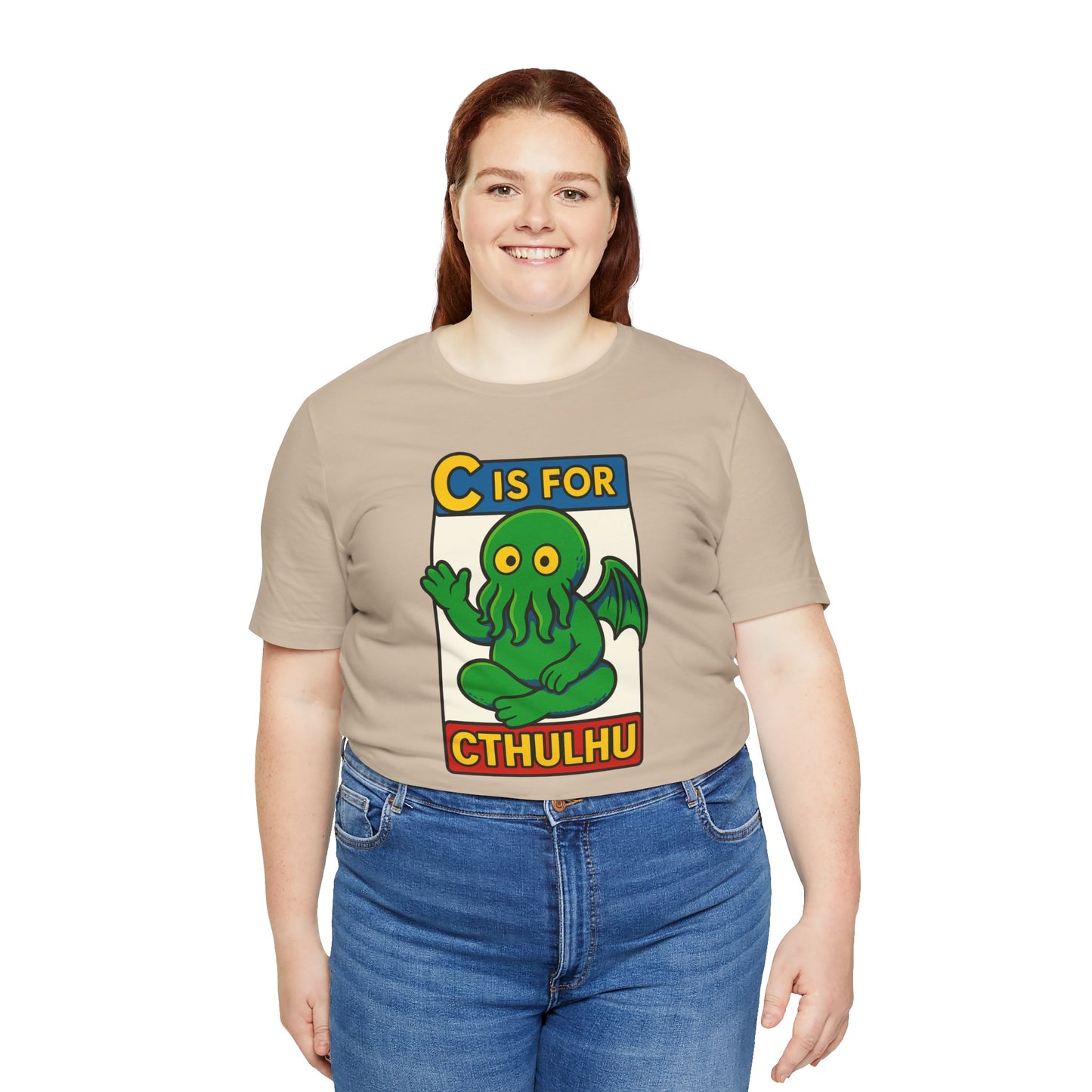 C is for Cthulhu Graphic Tee – Funny Cthulhu Shirt