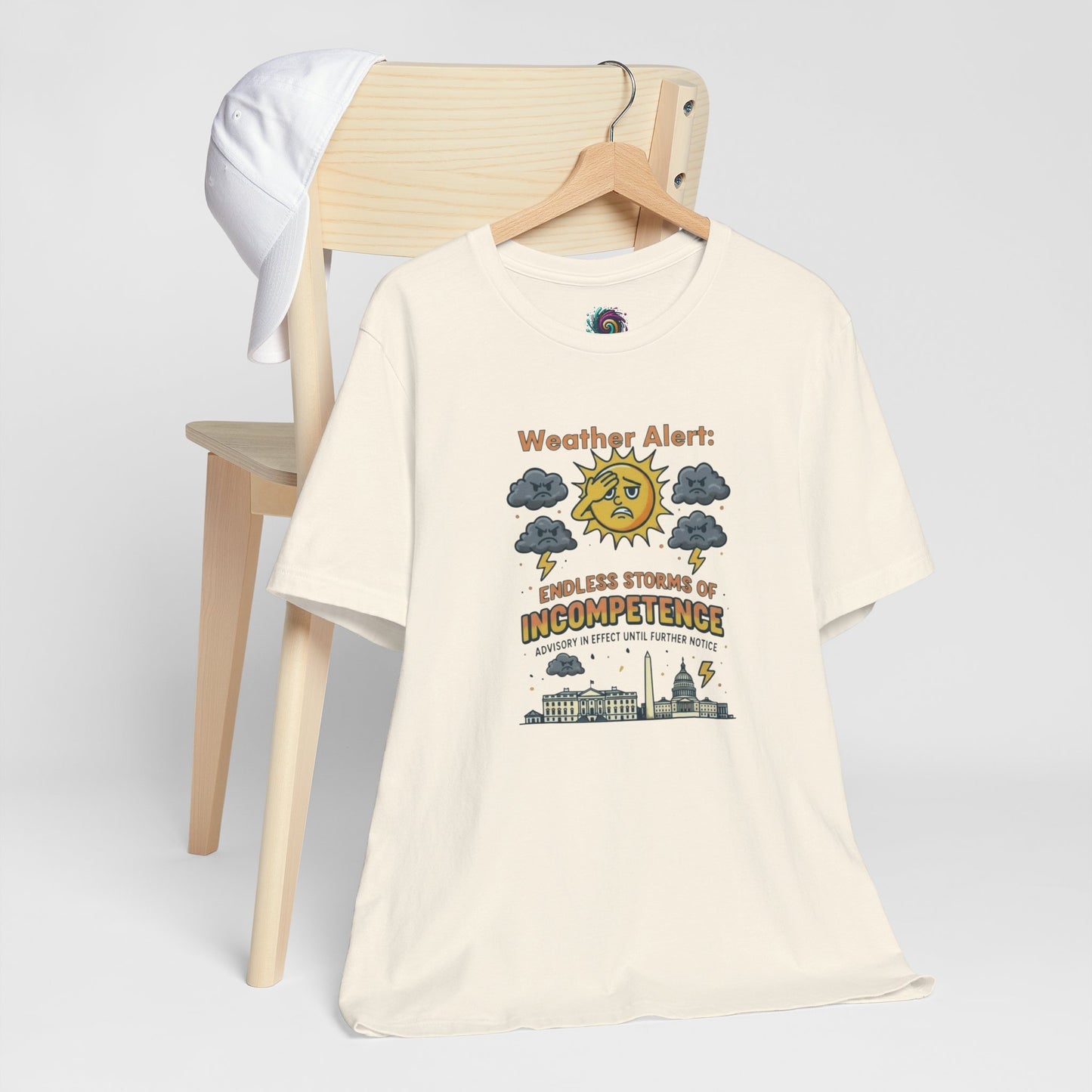 Weather Alert Political Satire T-Shirt – Funny Protest Shirt | Whimspin