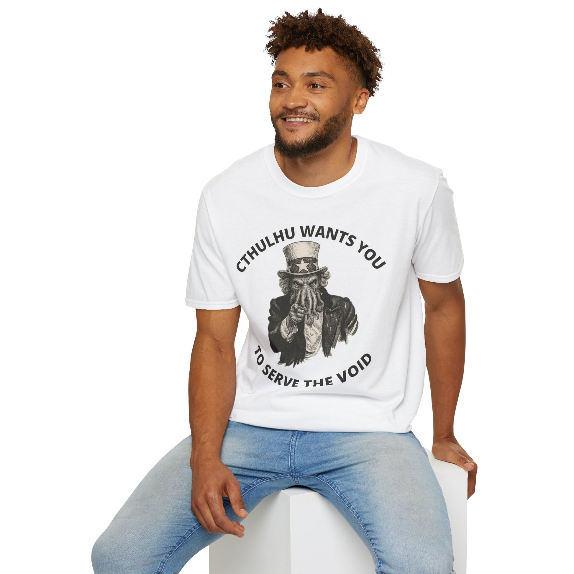 Cthulhu Wants You T-Shirt – Mythos Shirt for HP Lovecraft Fans - WhimSpin - https://whimspin.com