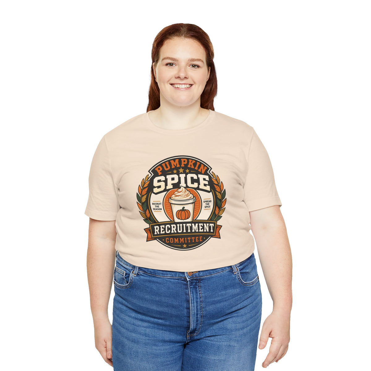 Pumpkin Spice Recruitment Committee T-Shirt – Funny Fall Tee