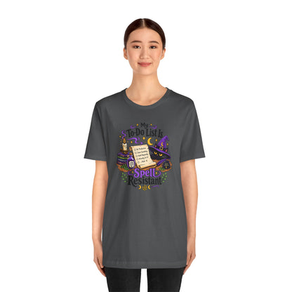 My To-Do List Is Spell Resistant T-Shirt – Funny Witchy ADHD Tee