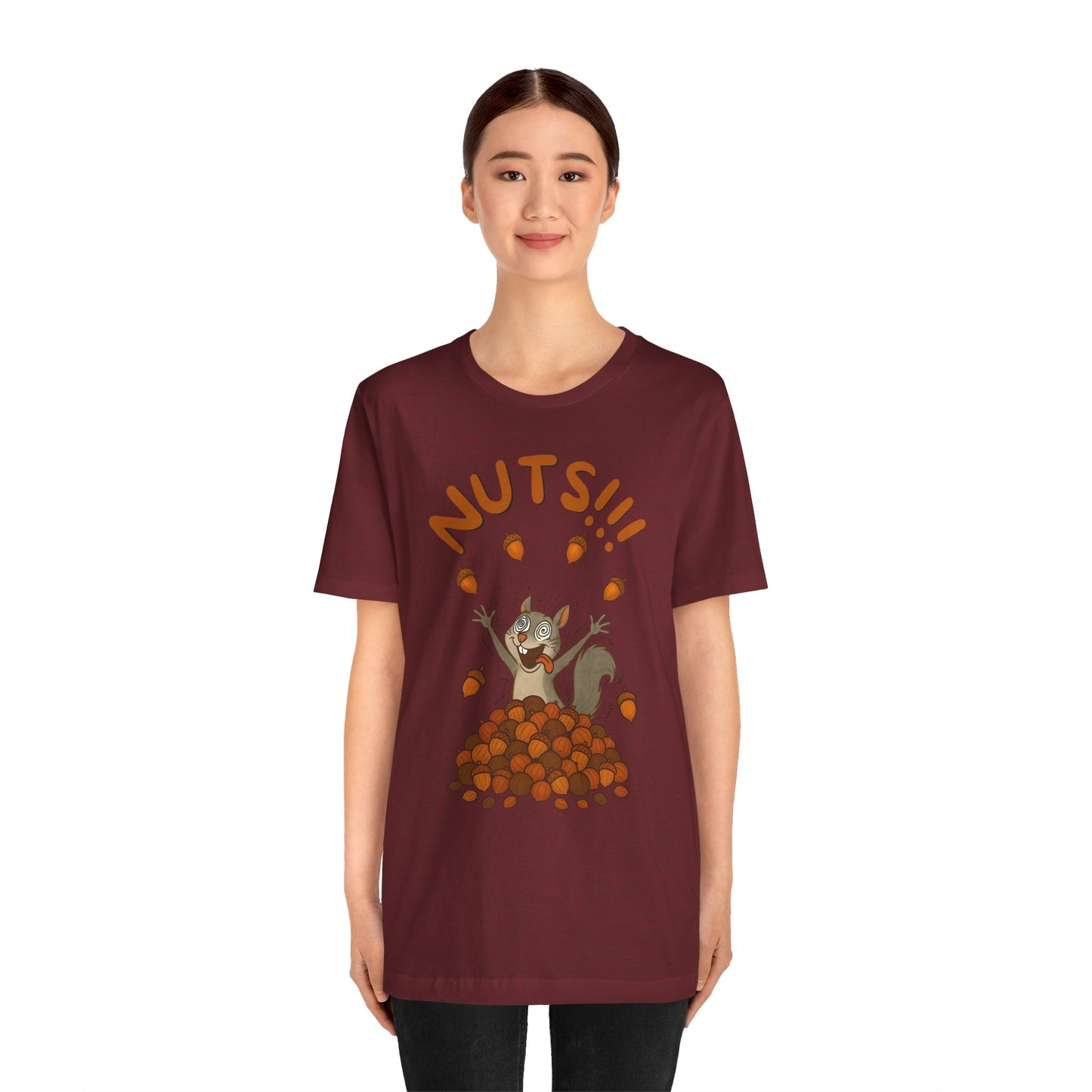 Crazy Squirrel Shirt – Funny Squirrel Nuts T-Shirt for Quirky Style