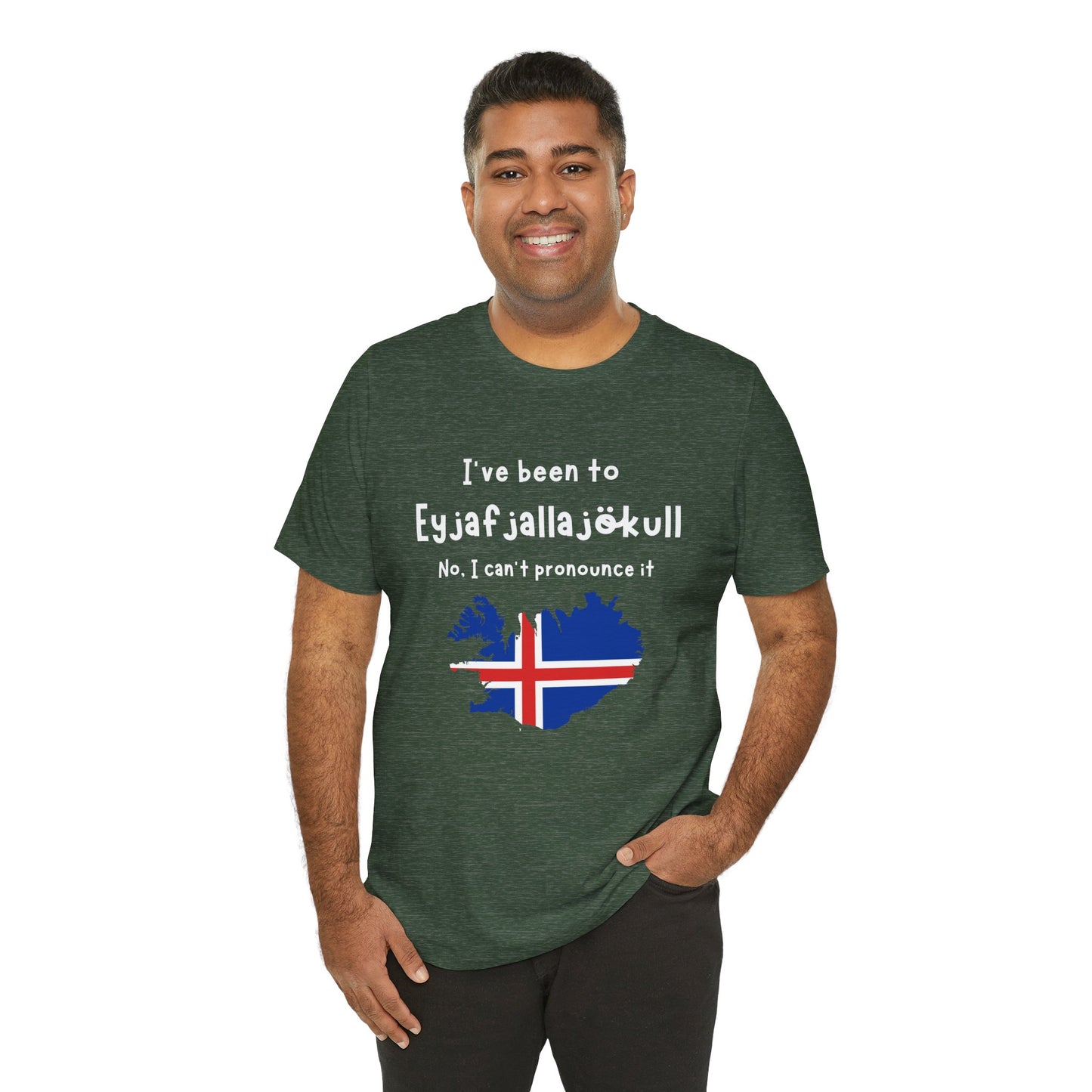 Eyjafjallajökull T-Shirt – Funny Iceland Volcano Travel Merch