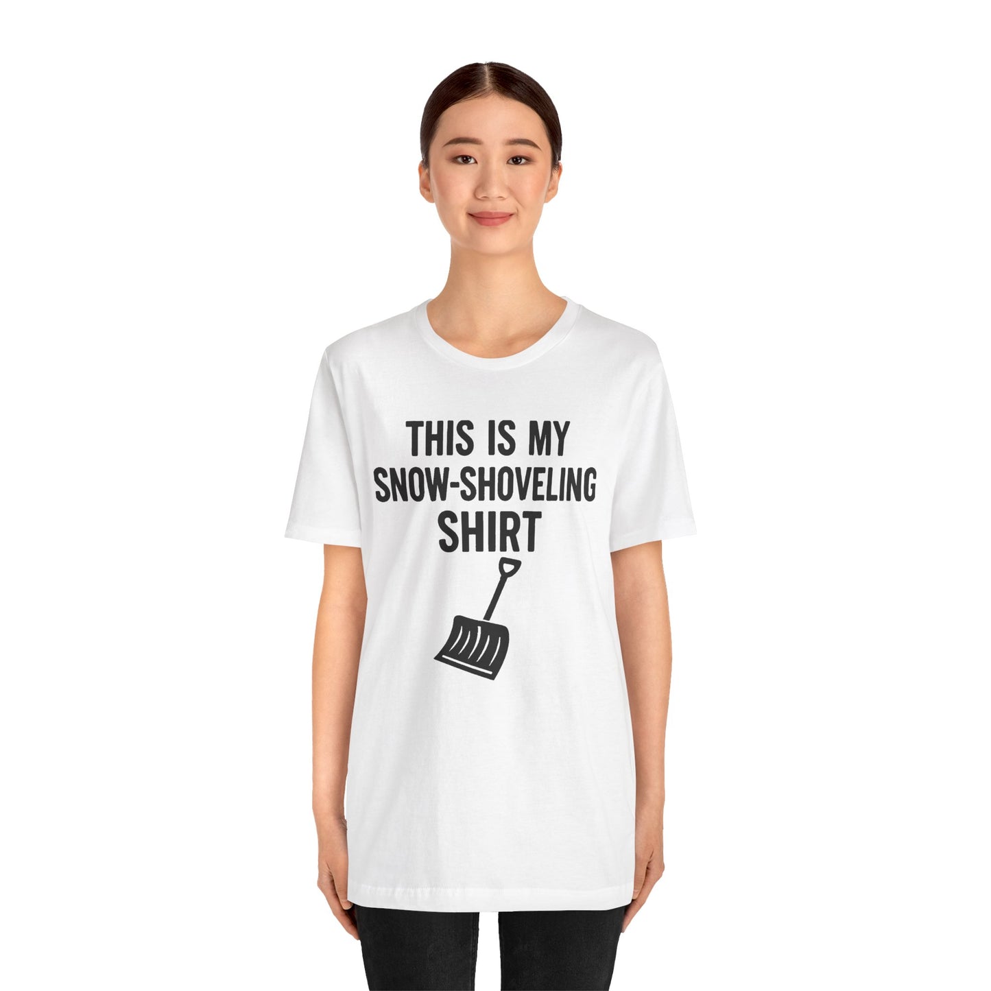 This Is My Snow-Shoveling Shirt – Funny Winter Chore Tee