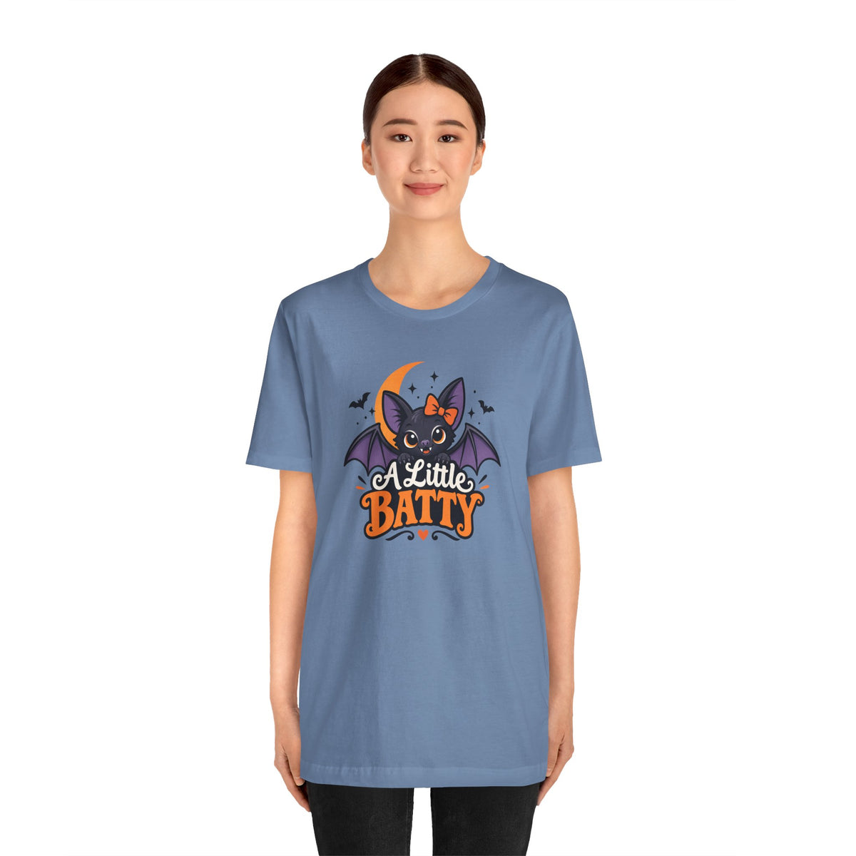 A Little Batty T-shirt - Cute Funny Halloween Bat Tee