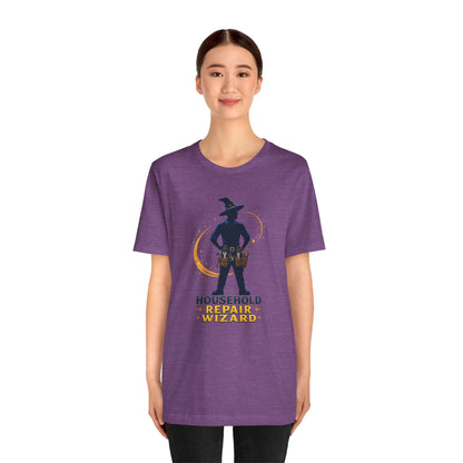 Household Repair Wizard T-Shirt – Funny Handy Dad Tee